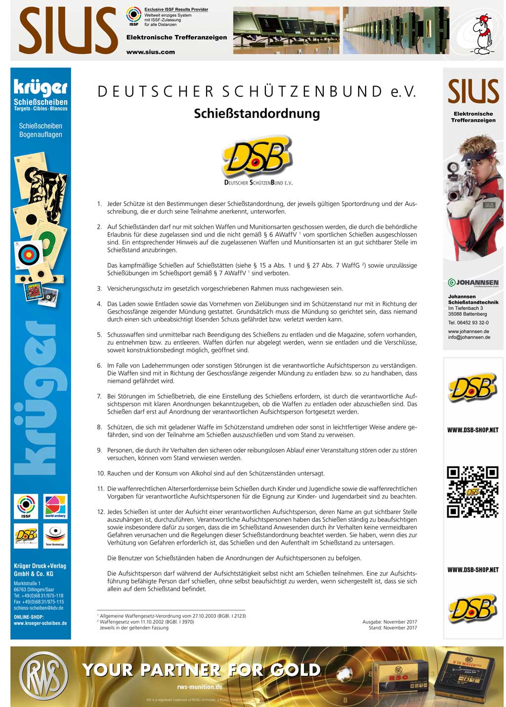 Schießstandordnung 95 dsb schiessstandordnung 1024