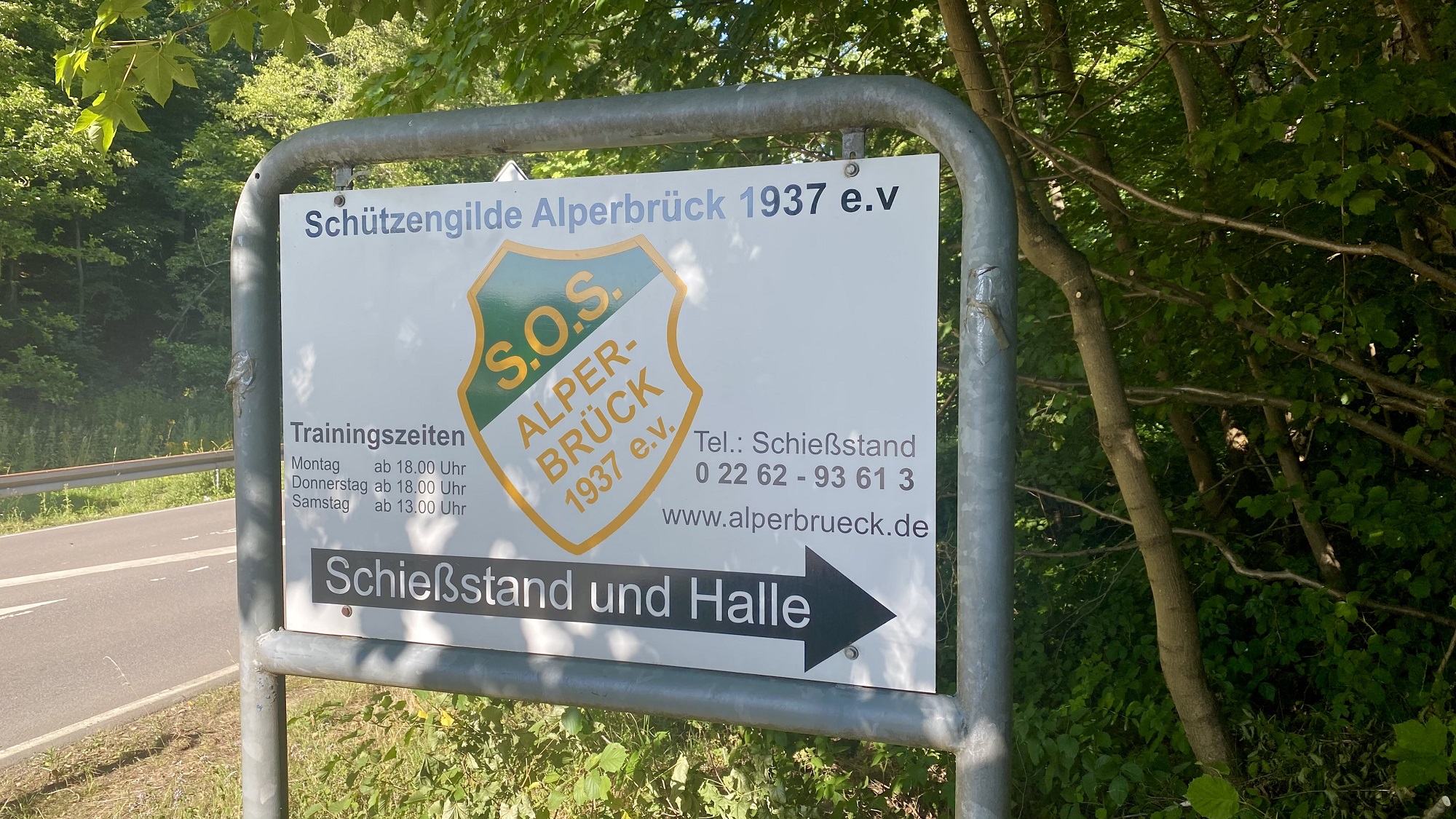 Kontakt & Anfahrt 2 Schießstand und Schützenhalle der SOS Alperbrück