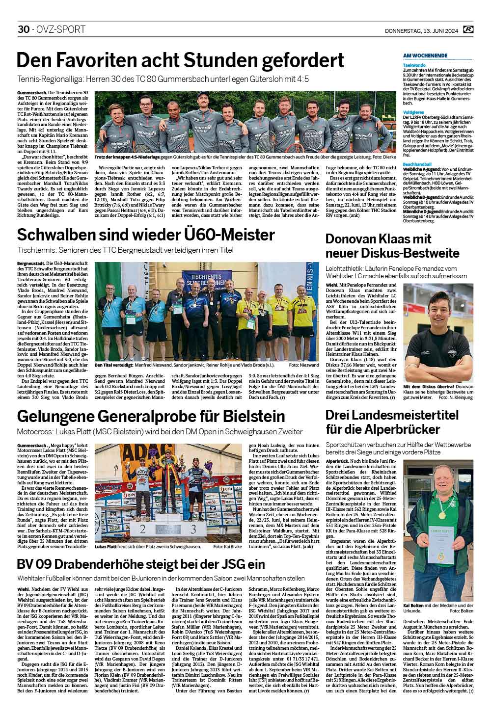 Drei Landesmeistertitel für die Alperbrücker 3 ovz 2024 06 13 gesamt